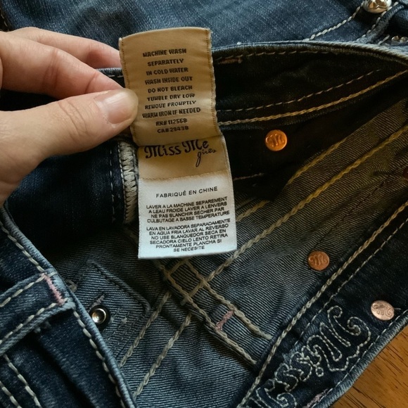 Girls Miss Me capris size 12 - Picture 4 of 6